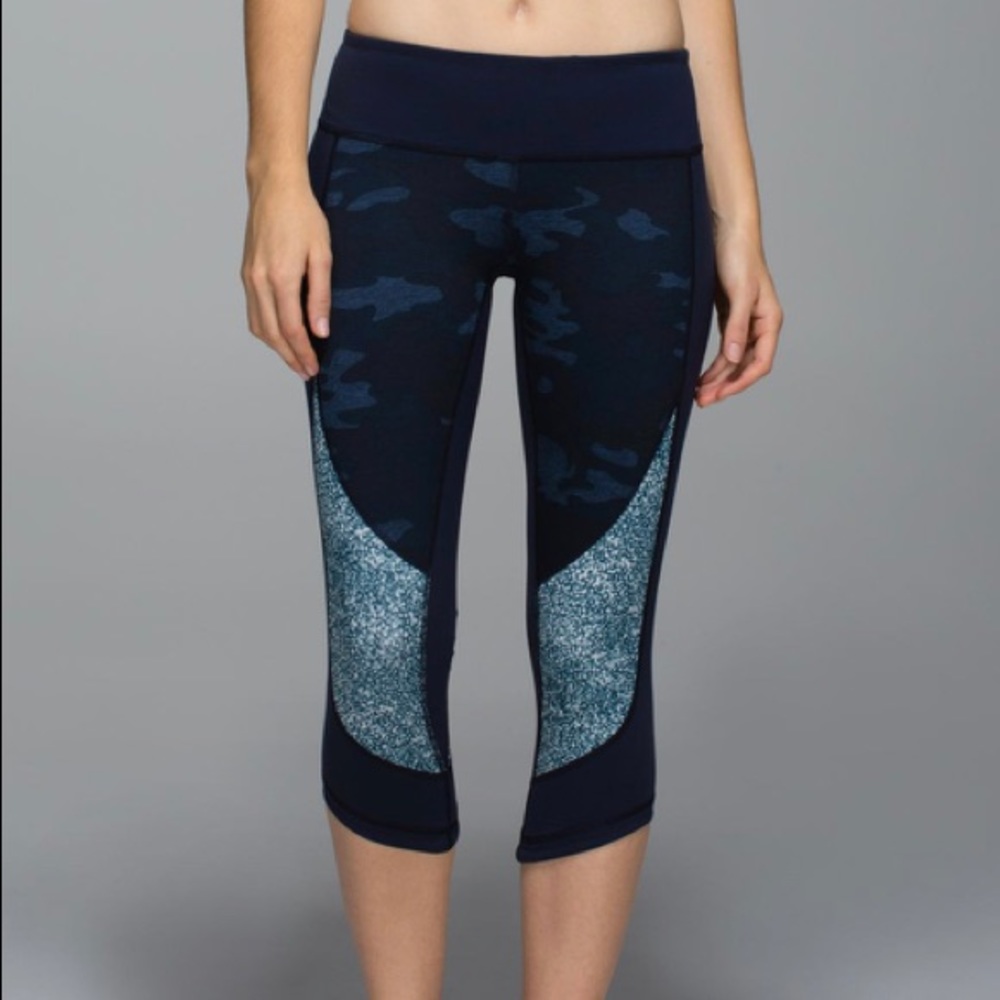 Lululemon Wunder Under Crop Full-On Luon